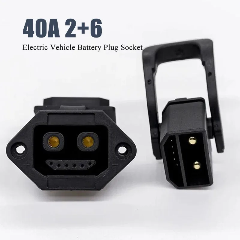 

Штепсельная вилка 40А 2+6 для литиевых аккумуляторов