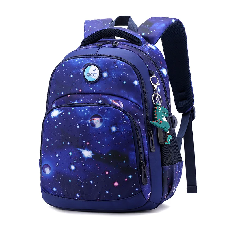 "Школьный портфель для начальной школы, вместительный рюкзак для книг для мальчиков и девочек, Детский водонепроницаемый ранец"
