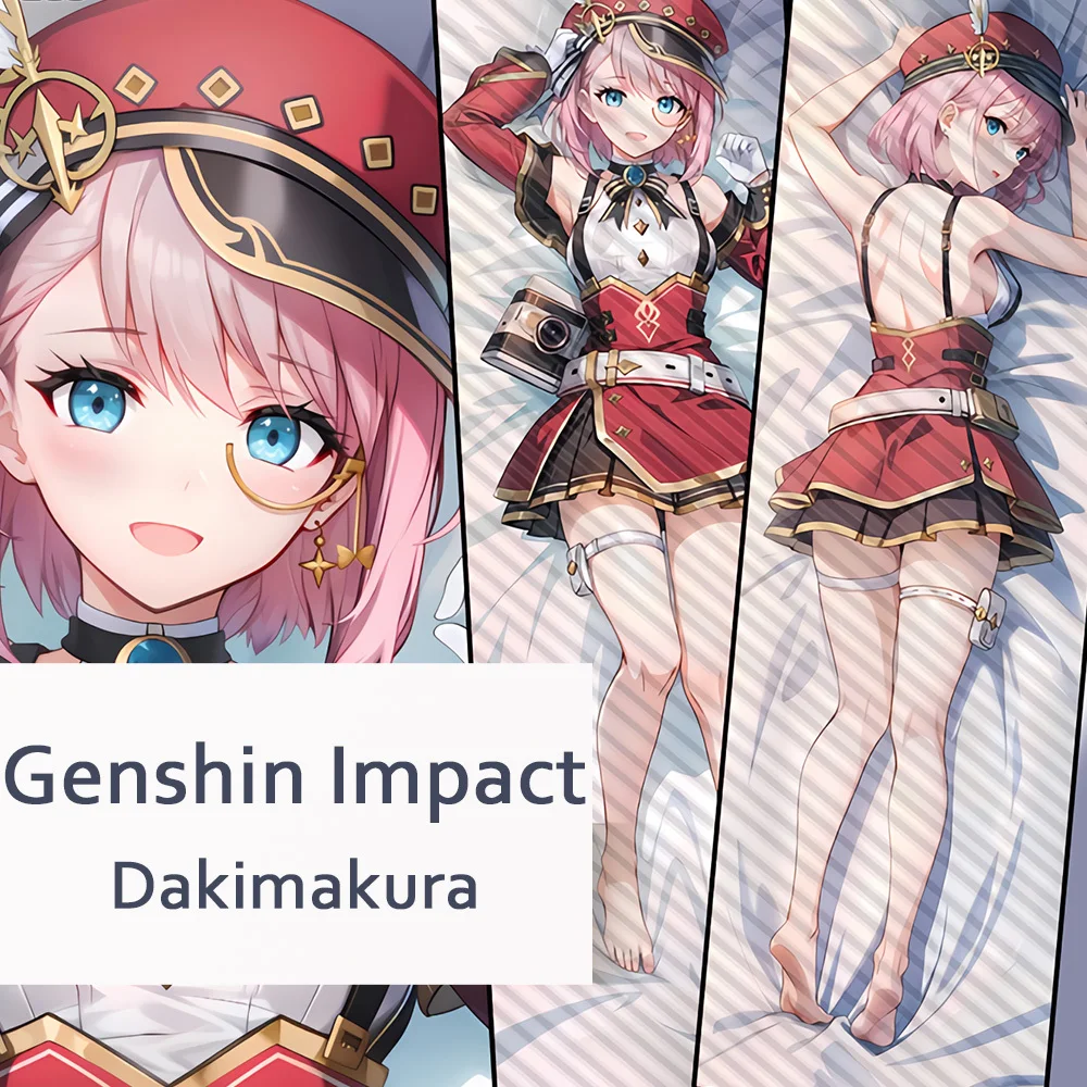 Genshin Impact Charlotte Dakimakura 2WAY петля чехол для тела аниме наволочка рождественские