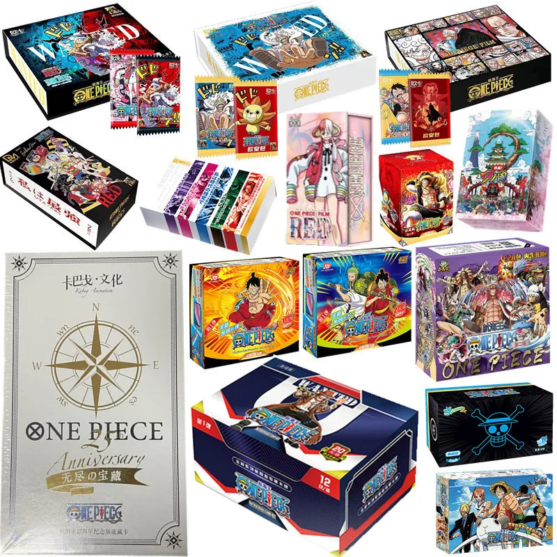 

2023 New Japanese Anime ONE PIECE Card Shanks Luffy Zoro Nami Chopper Franky New Collections Card Game Christmas Halloween Gift