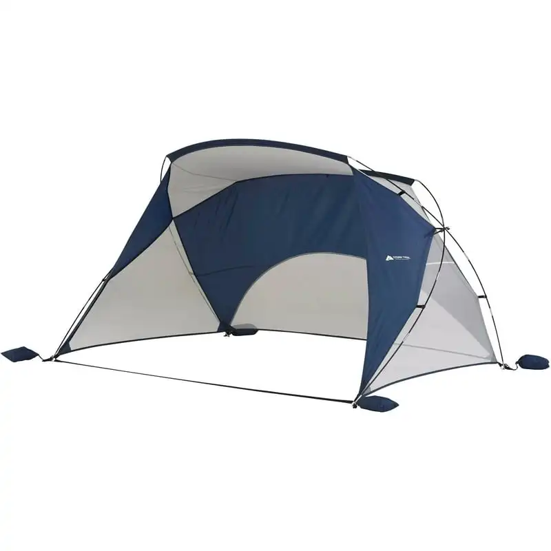 

Портативная Пляжная палатка с защитой от солнца, тенты с УФ-защитой для отдыха на открытом воздухе, кемпинга, для людей с экраном