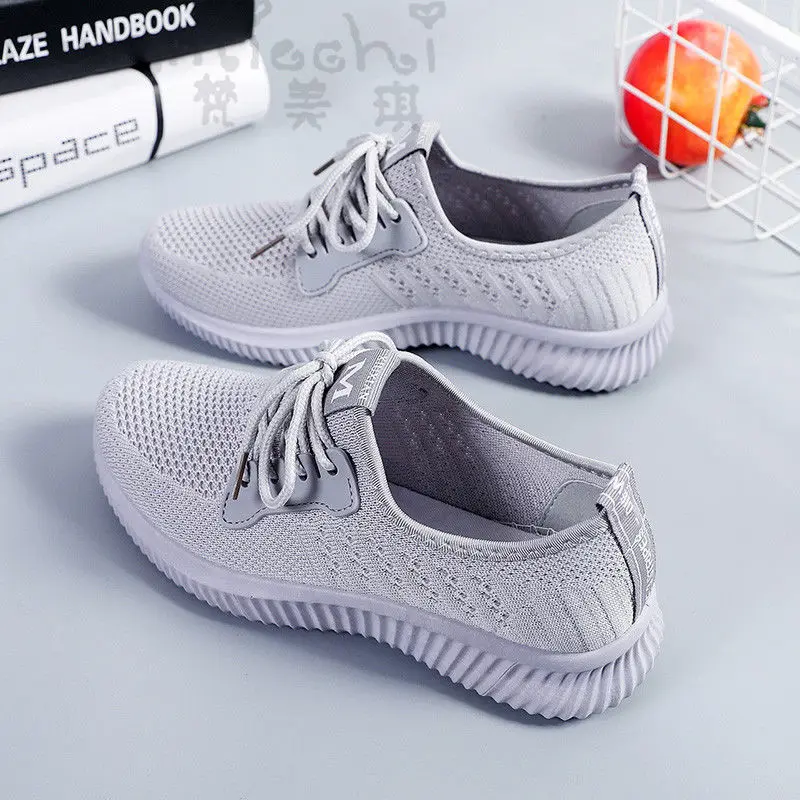 Women's Sneakers Female Summer Gym Sport Shoes Mesh Breathable Lightweight Sneakers Ladies Casual Shoes Girls Tennis Footwear