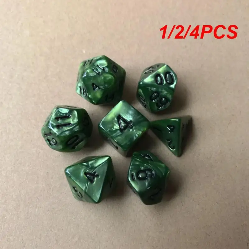 

1/2/4 шт./набор, многогранные кости d & d d4 d6 d8 d10 d % d12 d20