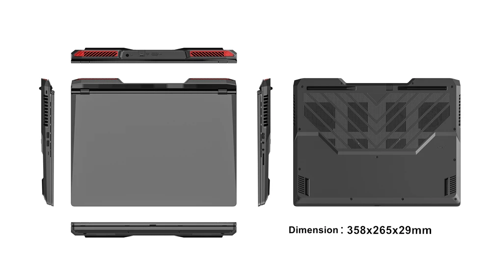 Игровой ноутбук Wukong 16 дюймов FHD 165 Гц 16:10