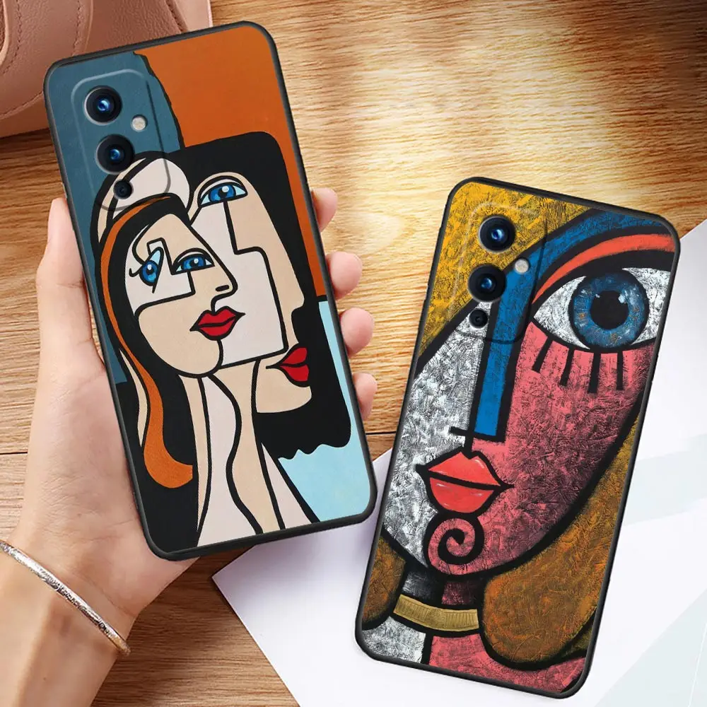 

Funda Case For Oneplus 9 8 8T 7 7T 6 6T 5 5T NORD N100 N10 2 CE 5G Pro Nokia 3.1 6 7 7.1 Plus Case Capa Abstract Painting Art