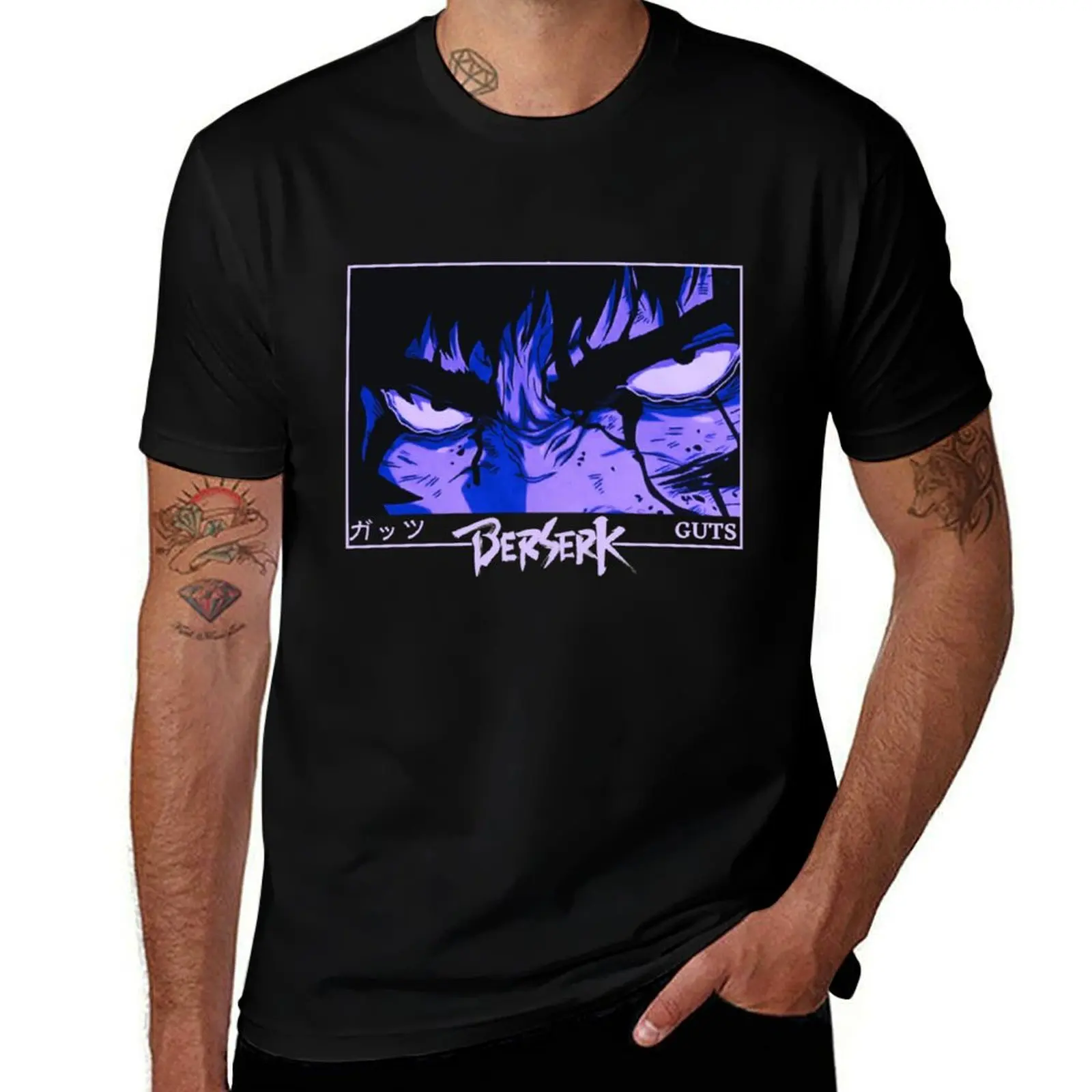 Футболка Черный фехтовальщик Anger Eyes - Eclipse Tragedy однотонная мужская футболка