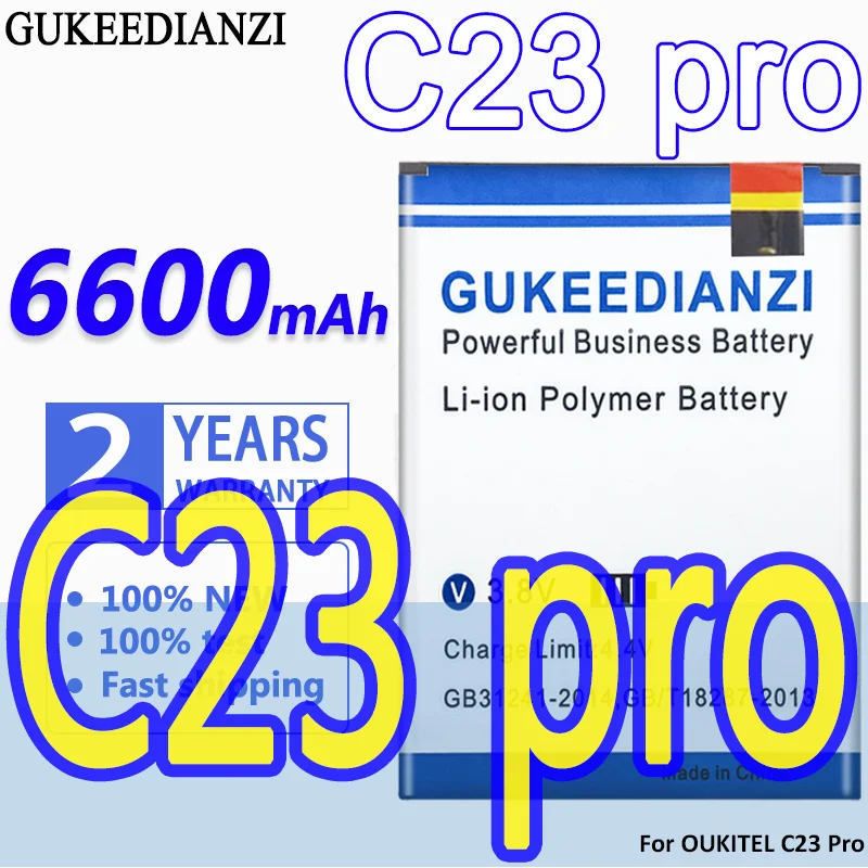 

Флейта с большой емкостью 6600 мАч для OUKITEL C23 Pro C23Pro