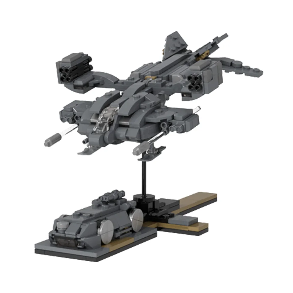 MOC Aliens Micro UD-4L Cheyenne Прямая поставка строительные блоки модель посадки посадка