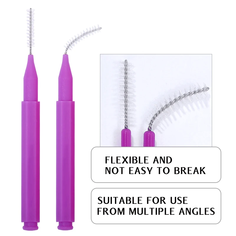20 шт. мини кисть для бровей одноразовая Пермь инструмент подтягивания гибкие
