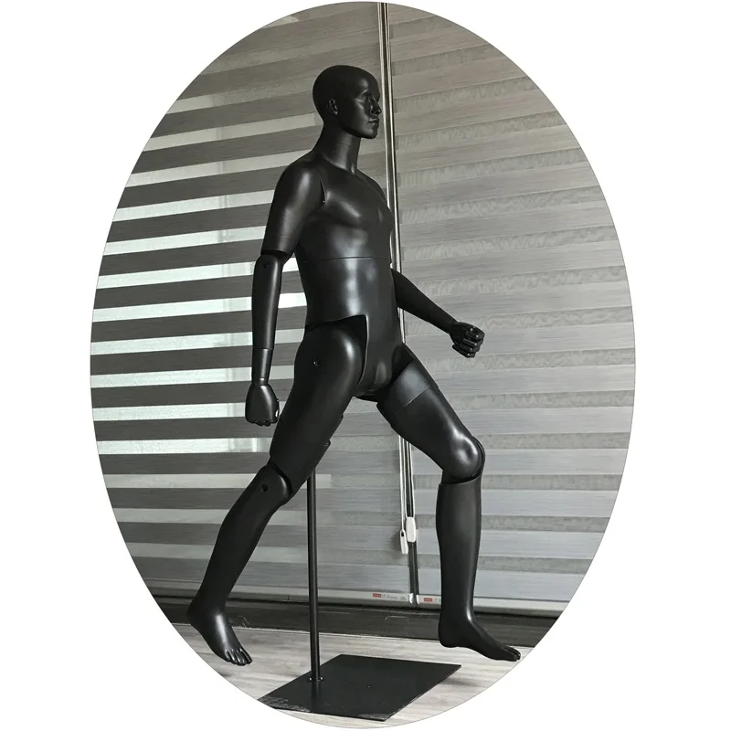 Enlarge New Arrival Full Body Multi-Joint Active Mannequins for Sport Clothing Window Display Dummy Model