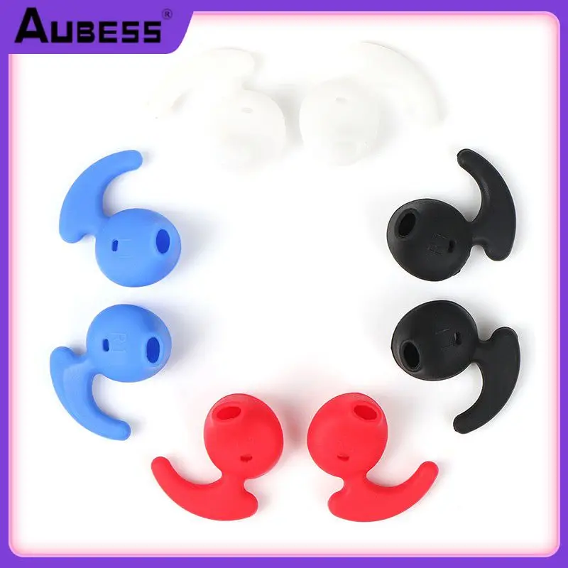 

1pcs Silicone Covers Earbuds Ear Tips for Samsung S6 Sports Version Mobile Phone Headset Headphone with Horns Cap Earhook