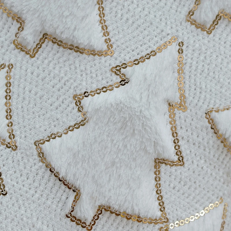 Чехол для подушки Coussion украшение дома плюшевая рождественская елка 45x45 см