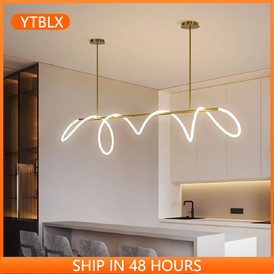 

Постмодернизированная светодиодная Подвесная лампа с длинным шлангом, креативные дизайнерские светильники для бара, кафе, магазина, освещ...