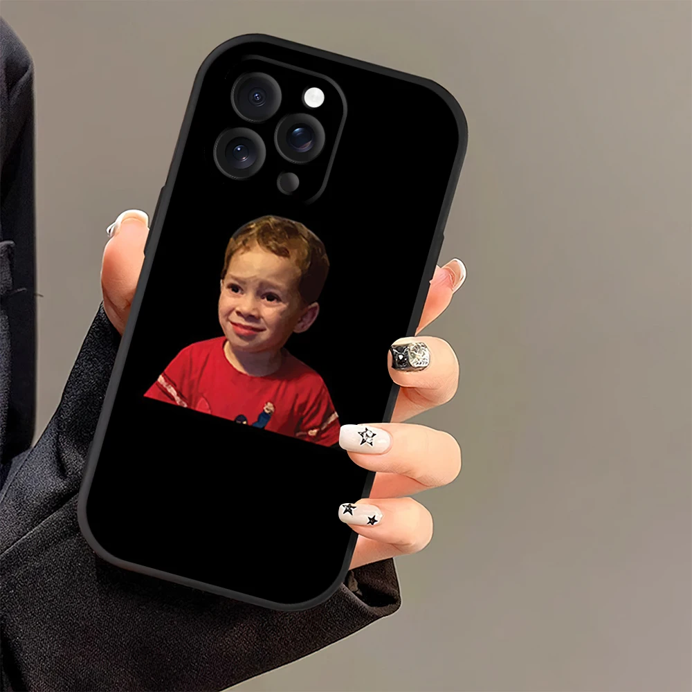 Meme Gavin Thomas Забавный детский чехол для телефона iPhone 12 11 14 15 13 16 Max Plus Pro черный мягкий