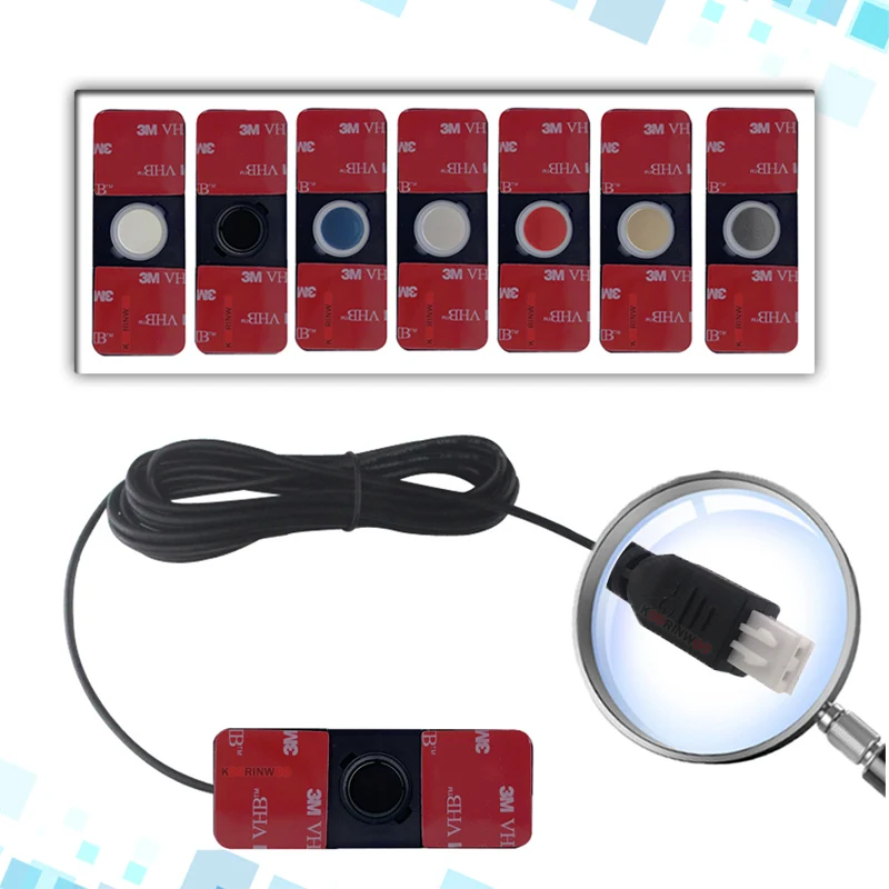 Комплект датчиков парктроника для автомобилей 16 5 мм плоский парковочный радар 8