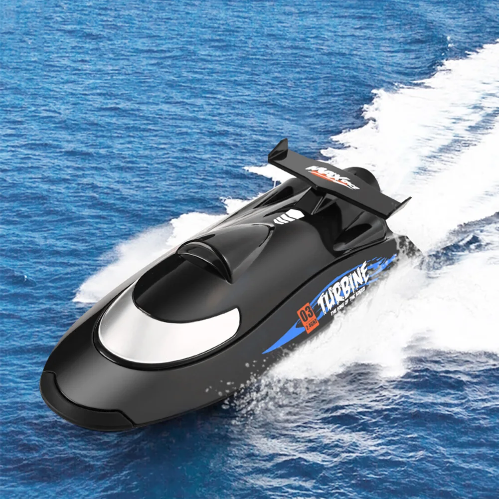 

Turbine Drive Waterproof 2.4GHz Electric RC Speed Boat Remote Control Watercraft Ship for Kids Holiday Party Gift