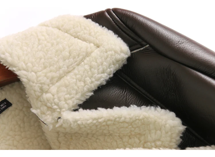 Winter Short Leather Coat Women Zipper Thick Warm Fur Lapel Short Bomber Jackets Female Velvet Lamb Fur Faux Leather Jacket