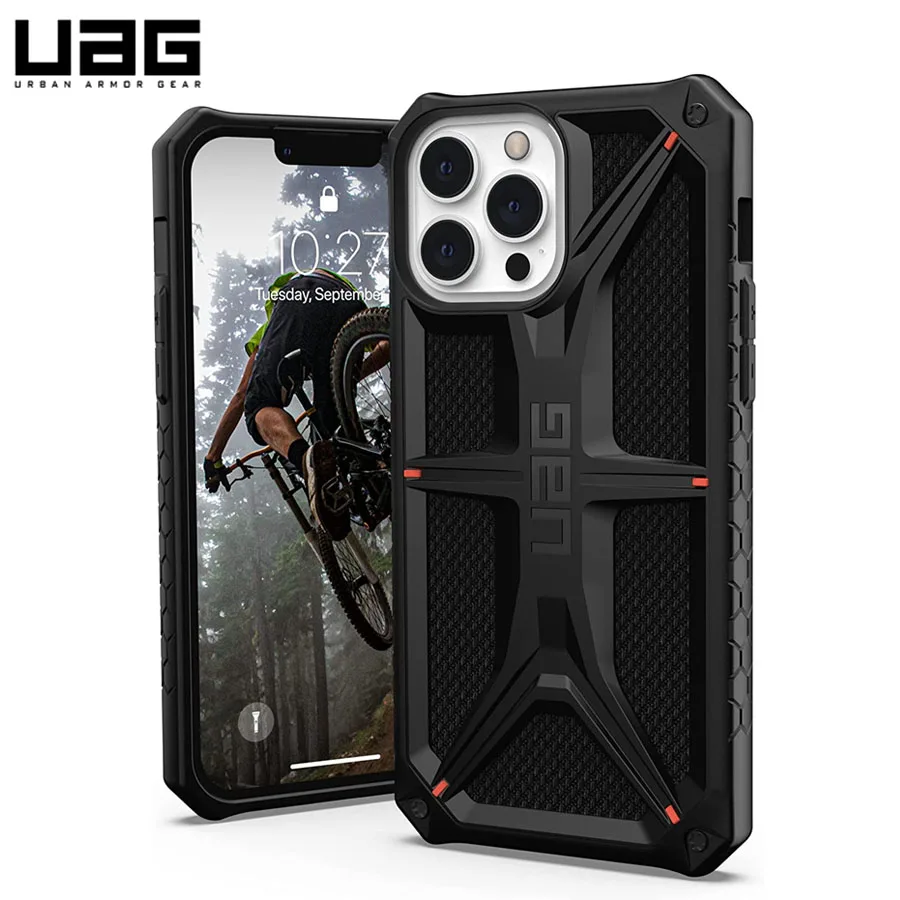Сверхмощный противоударный чехол UAG Kevlar для Apple iPhone 13 12 Pro Max iPhone13 гибридный
