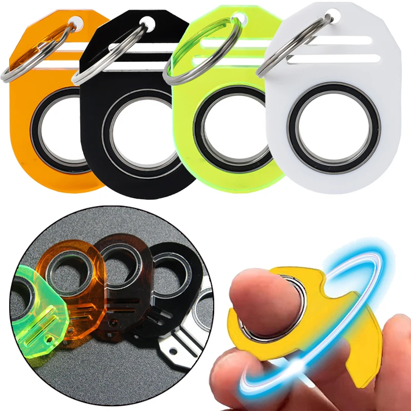 

Creative Fidget Spinner Toy Keychain Hand Spinner Anti-Anxiety Toy Relieves Stress Finger Spinner Keychain Bottle Opener Kids