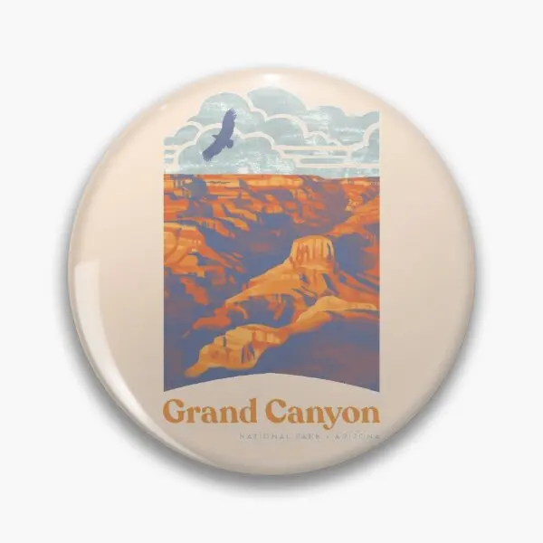 

Настраиваемая мягкая Металлическая Булавка для воротника с изображением национального парка Большого каньона