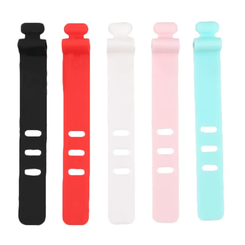 

Line Storage Clip Desk Organizer Cable Winder Silicone Clamp For Earphone Data Wire Storage Buckle Cable Organizer