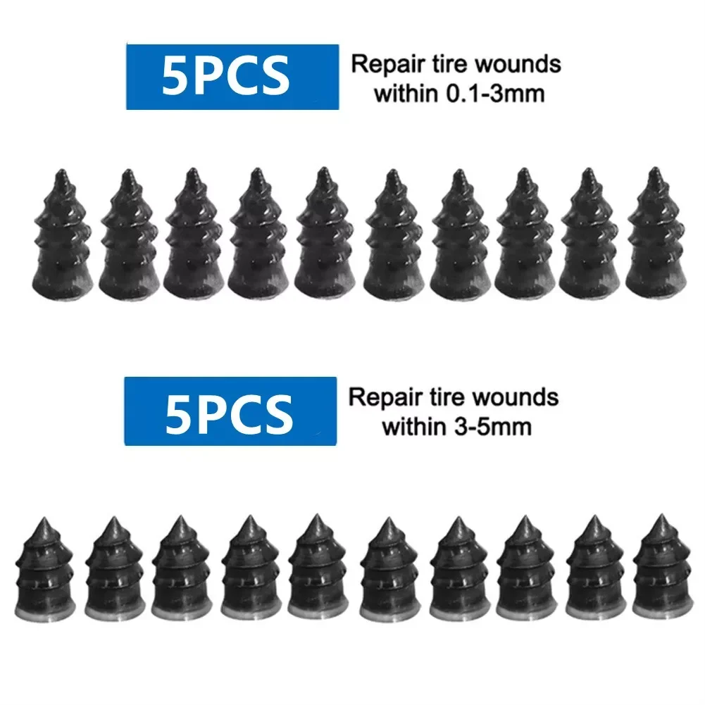 

Car Vacuum Tire Repair Kit Set Tubeless Tyre Repair Rubber Nails Tool Tubeless Tyre Puncture Rubber Screw Patches Tool