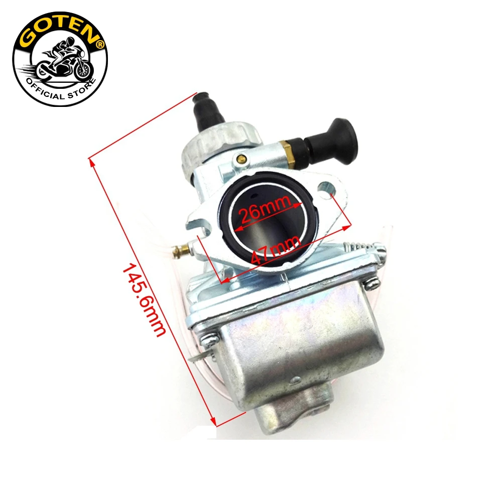 Goten Molkt 26 мм карбюратор Carb 45 набор воздушных фильтров для 140cc 150cc 160cc Pit Dirt Bike SSR Thumpstar