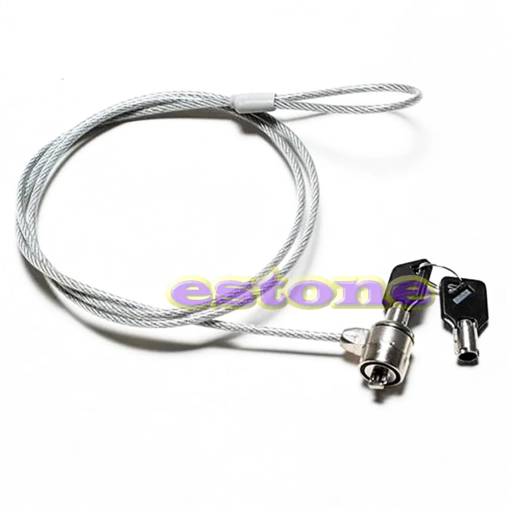 Notebook Laptop Computer Lock Security Security China Cable Chain With Key New  B2RC
