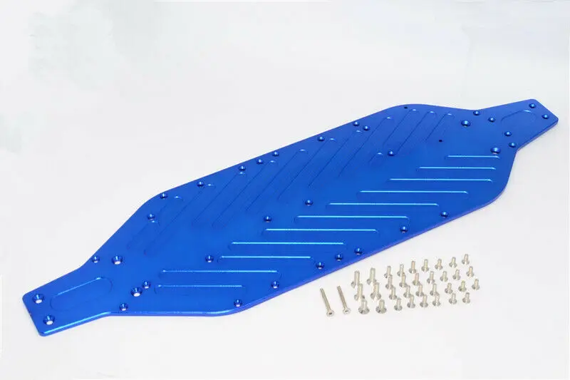 

New RC 1:7 Aluminum Alloy 4mm Thickened Bottom Plate for Traxxas XO-1