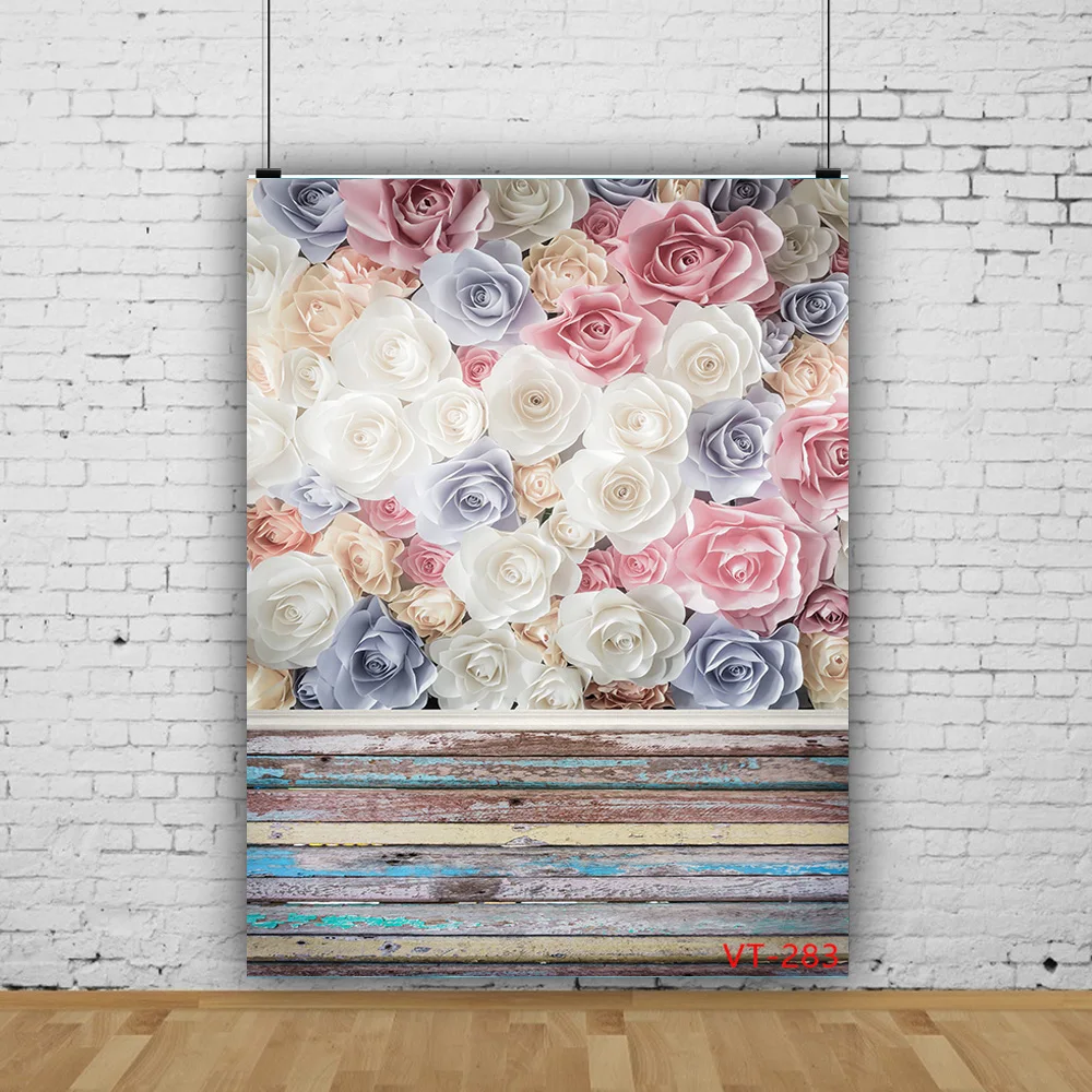 

Spring Landscape Photography Background Floor Valentine's Day Background Photos and Newborns Photography VT-09