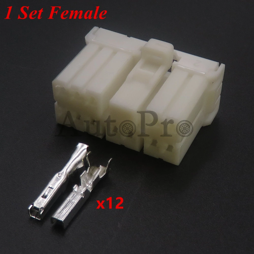 

1 комплект 12 отверстий автомобильный жгут проводов гнездо 174933-1 173851-1 Автомобильный штекер гнездовой разъем автомобильные детали