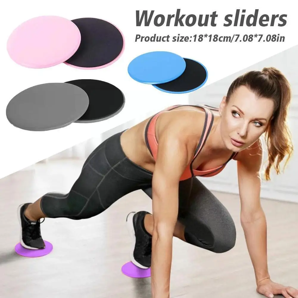 

1pair Fitness Core Sliders Exercise Gliding Discs Slider Training Full-body Abdominal Accessories Workout Yoga Equipment Sp K5d7