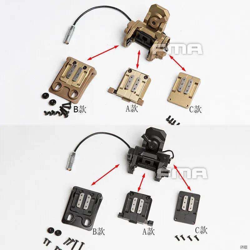 FMA TB1301 тактическое функциональное крепление GSGM NVG + 1 * основа для шлема