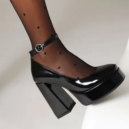 

Oversize Large size Big size High-heeled shoes Thick sole sole sole shoes increase height for banquet weddings