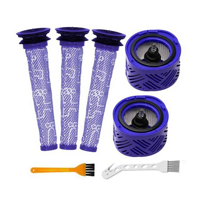 

Сменный фильтр для Dyson V6 Absolute, детали для беспроводного пылесоса, фильтр НЕРА 965661-01 966741-01