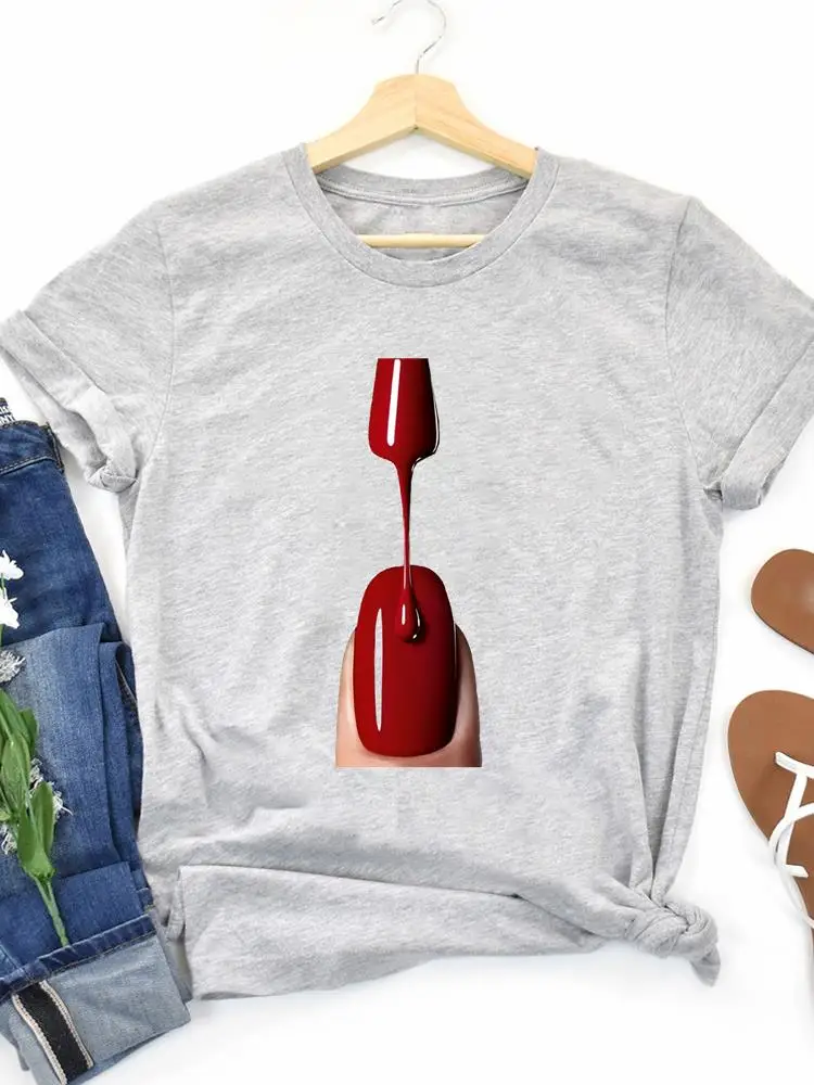 

Женская футболка с коротким рукавом, принтом и графическим принтом