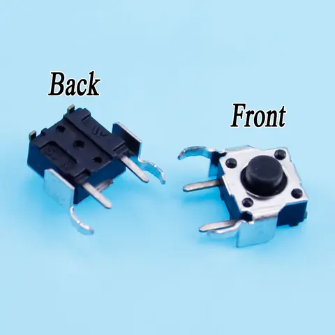 10 шт. для кнопки триггера левого и правого плеч GameBoy Advance SP для GBA SP NDS L R MicroSwitch Parts