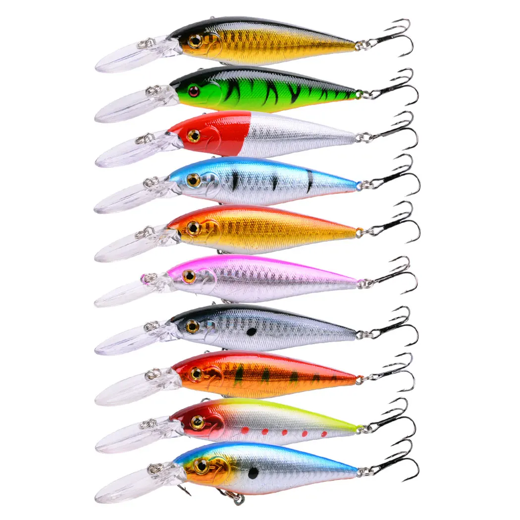 Набор рыболовных приманок смешанных 20 шт./компл. набор искусственных жестких