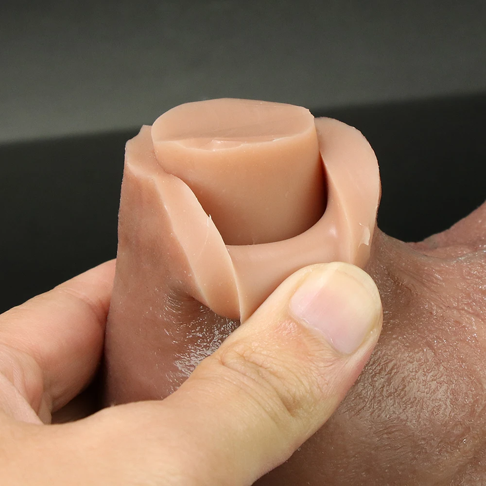 Реалистичный дешевый анальный фаллоимитатор мягкий пенис большой член без