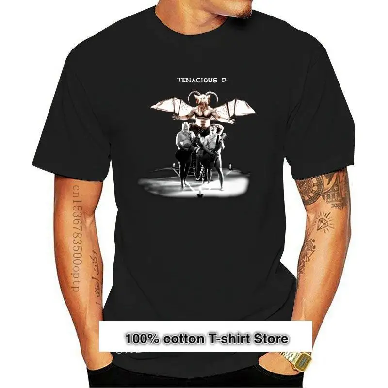 

Camiseta TENACIOUS D Album Cover para hombre y mujer, camisa divertida, novedad