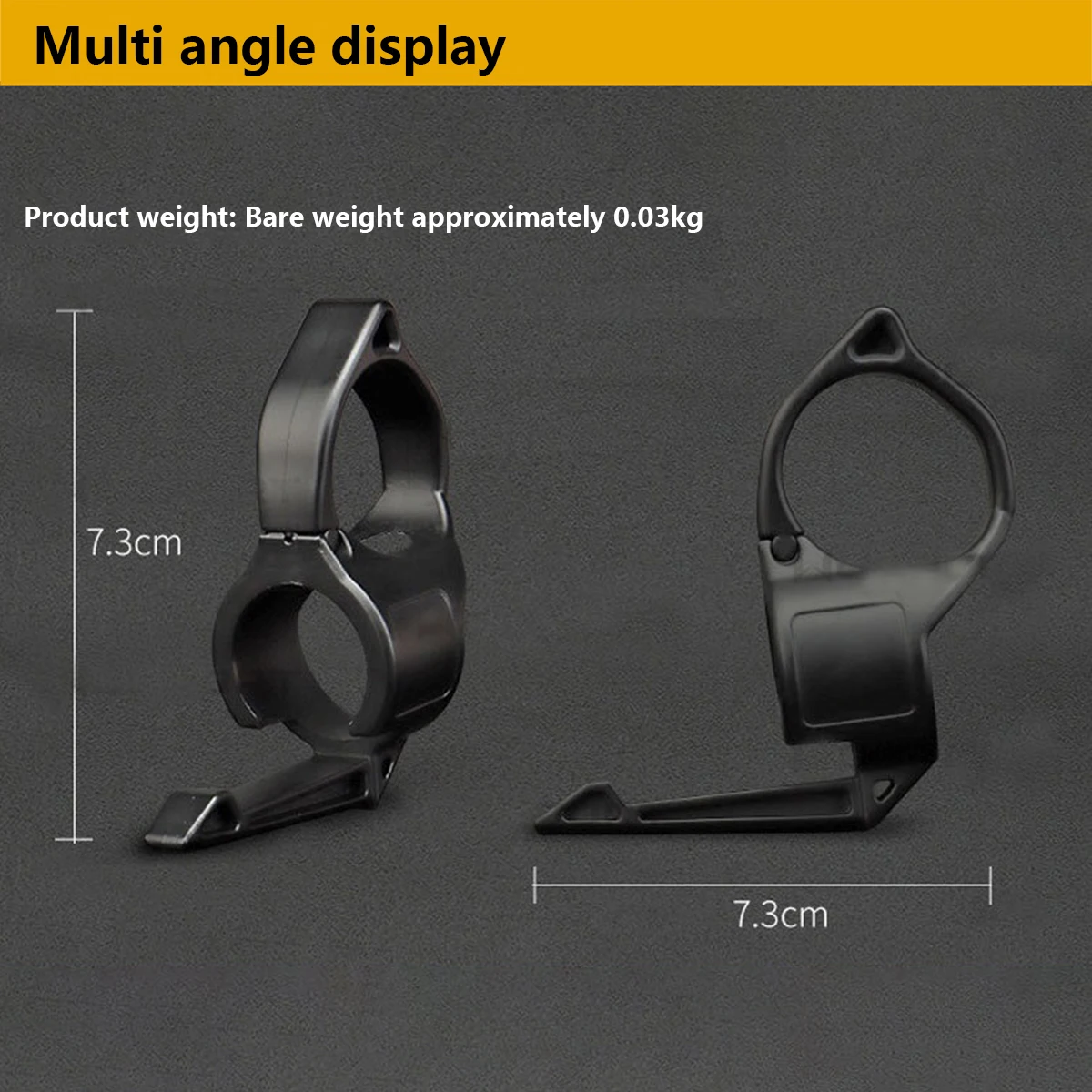Адаптер для фонарика противоскользящее кольцо на палец держатель совместимый