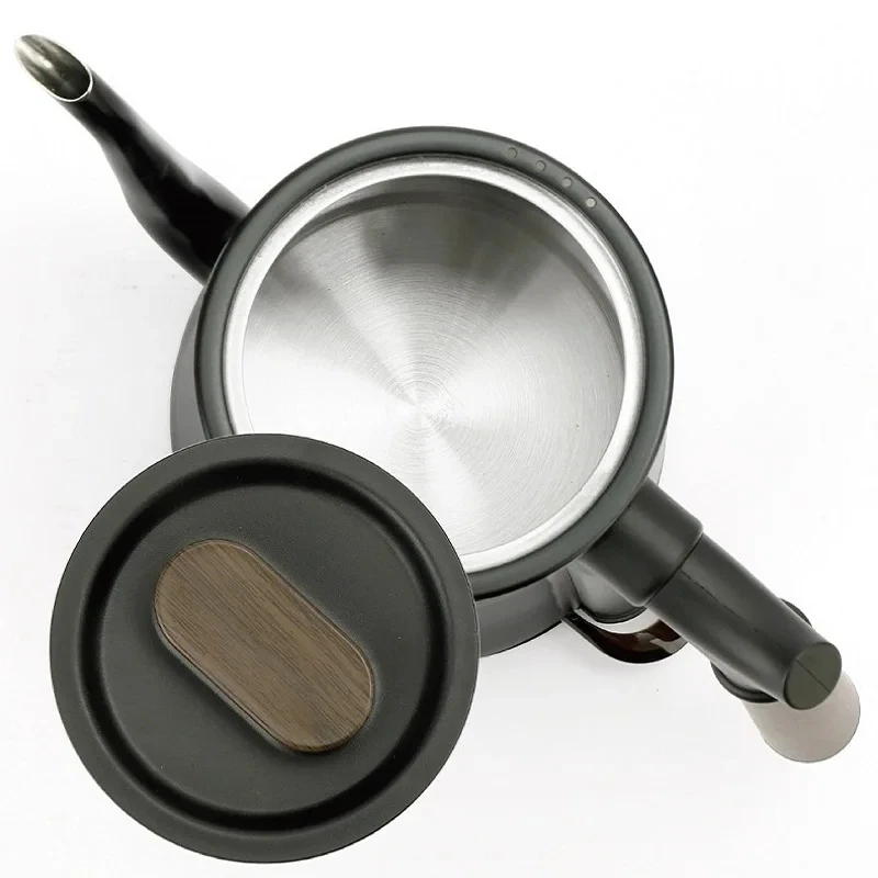 Электрический чайник 1350 Вт бытовой с быстрым кипячением кофейник длинным