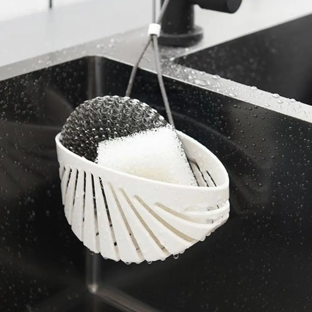 

1pc Kitchen Utensils Sink Drain Hanging Bag Small Storage Hanging Sink Storage Supplies Basket Rack Storage Drain Basket Ra D5t3