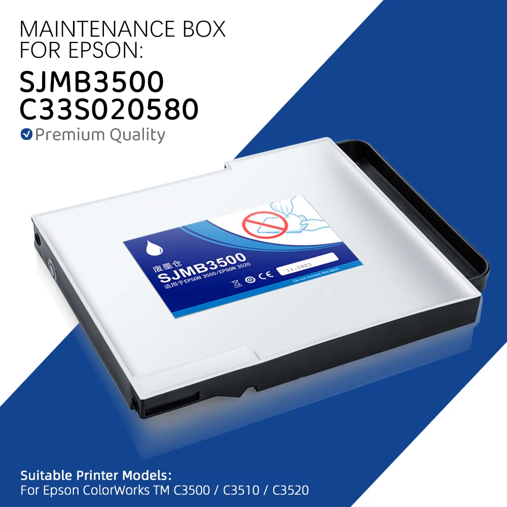 

SJMB3500 Maintenance Box C33S020580 Waste Ink Tank For Epson ColorWorks TM-C3500 TM-C3510 TM-C3520 TM C3500 C3510 C3520 Printer