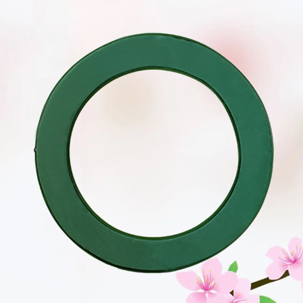 

Floral Wreath Flower Cage Holder Wet Ring Mudflowers Blocks Green Garland Suction Cup Block Round Wedding Arrangement Brick Car