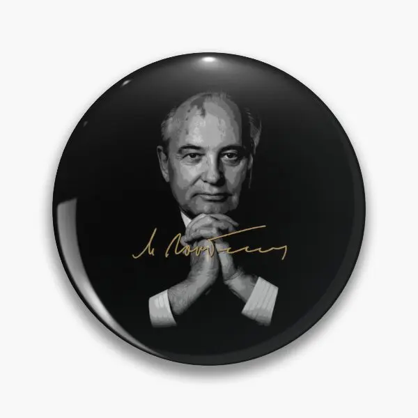 

Михаил Горбачев советский мягкий булавка для пуговиц модный Декор воротник мультфильм одежда для женщин булавка для лацкана подарок креативная металлическая брошь для влюбленных