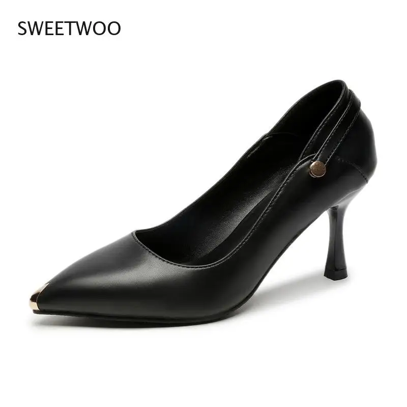 Soft Leather High Heels, Not Tired Feet 