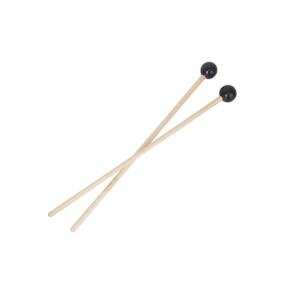 

1 Pair Mallet Practical Sticks Hammer Mallets with Rubber Head for Glockenspiel