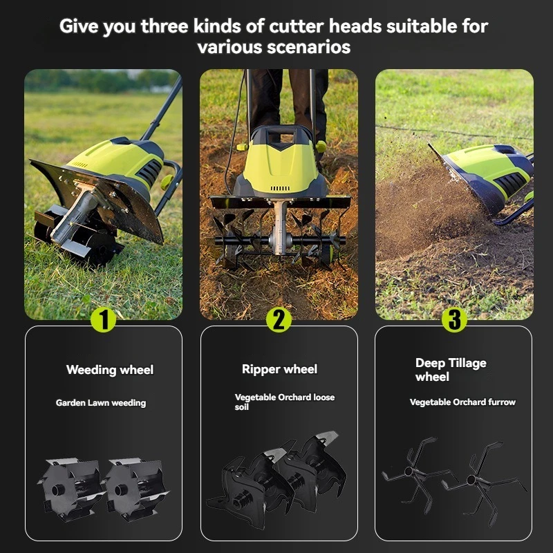 Электрическая машина для распутывания почвы микро-облака небольшая оранка