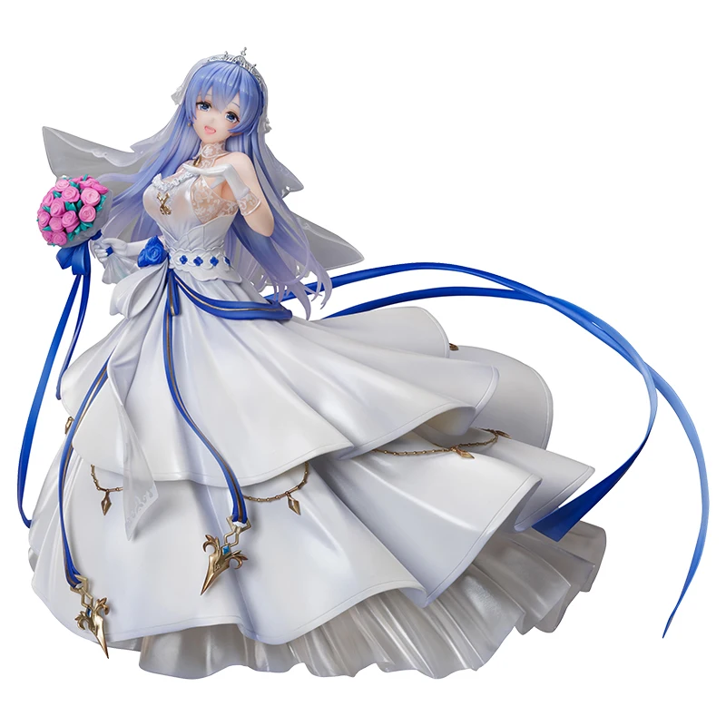 

[In Stock]Original 1/7 F:NEX Azur Lane HMS Rodney Wedding Dress Happiness Palace Ver Anime Figure Model Collecile Toys Gifts